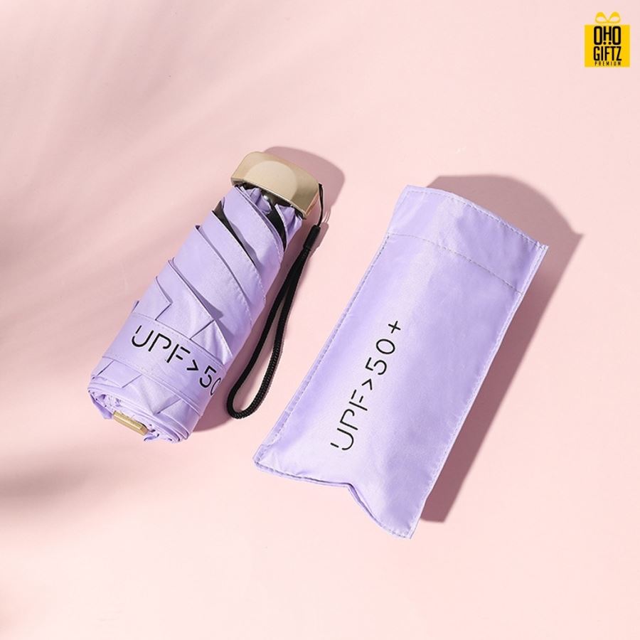 ร่มพับได้ป้องกันแดด สกรีนโลโก้ ทำเป็นสินค้าพรีเมี่ยม ของชำร่วย