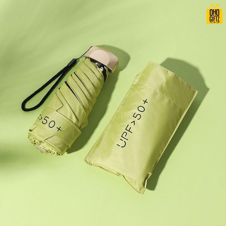 ร่มพับได้ป้องกันแดด สกรีนโลโก้ ทำเป็นสินค้าพรีเมี่ยม ของชำร่วย