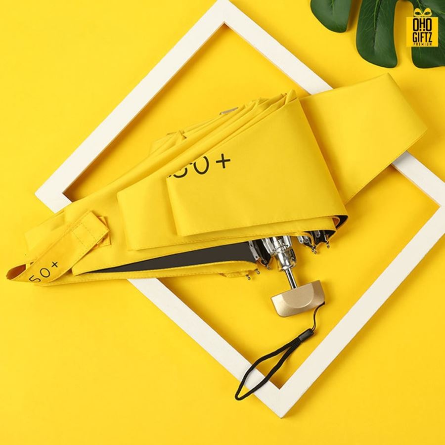 ร่มพับได้ป้องกันแดด สกรีนโลโก้ ทำเป็นสินค้าพรีเมี่ยม ของชำร่วย