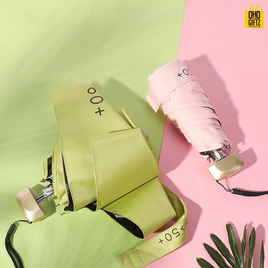 ร่มพับได้ป้องกันแดด สกรีนโลโก้ ทำเป็นสินค้าพรีเมี่ยม ของชำร่วย