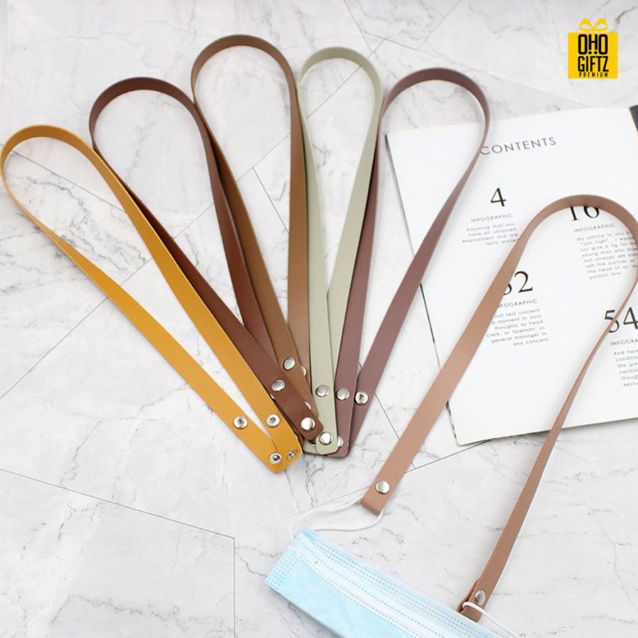 สายคล้องแมส สกรีนชื่อ สกรีนโลโก้ ทำเป็นของพรีเมี่ยมได้