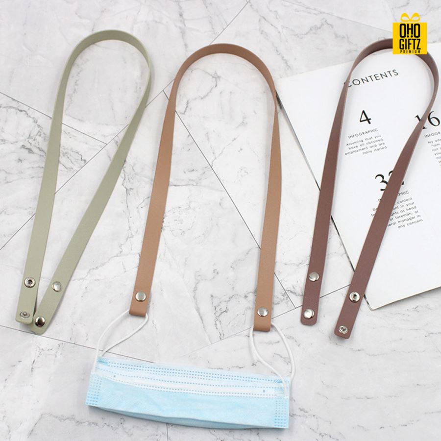 สายคล้องแมส สกรีนชื่อ สกรีนโลโก้ ทำเป็นของพรีเมี่ยมได้