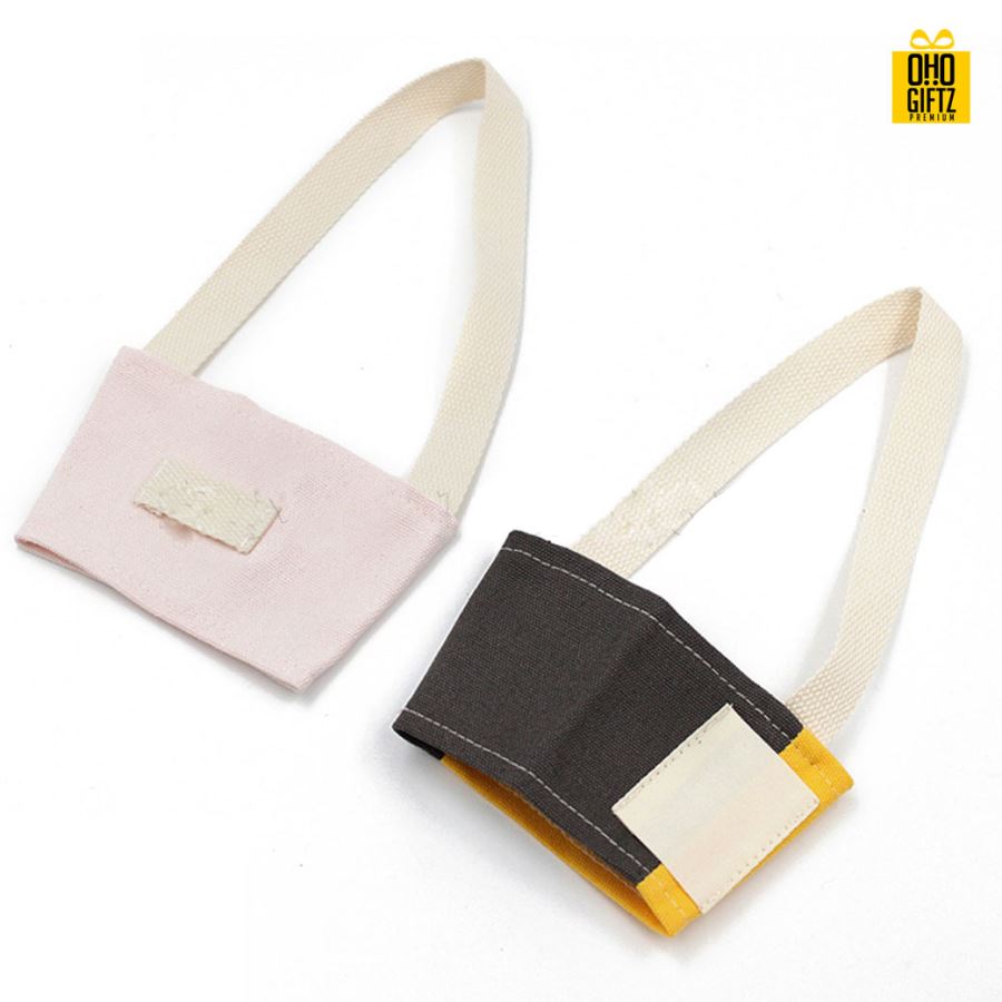 ปลอกหุ้มแก้วน้ำ สกรีนโลโก้  ทำเป็นของพรีเมี่ยมได้ 