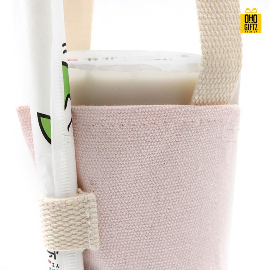 ปลอกหุ้มแก้วน้ำ สกรีนโลโก้  ทำเป็นของพรีเมี่ยมได้ 