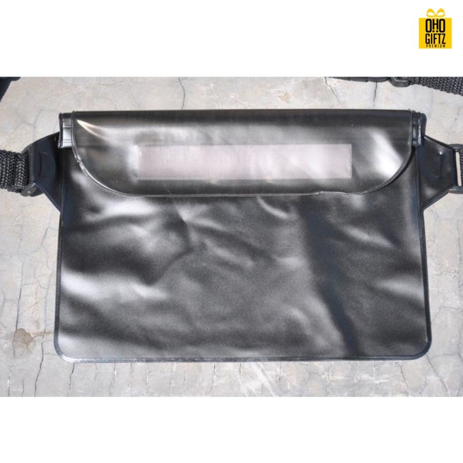  กระเป๋าคาดเอวกันน้ำ สกรีนชื่อ สกรีนโลโก้ ทำเป็นของพรีเมี่ยมได้