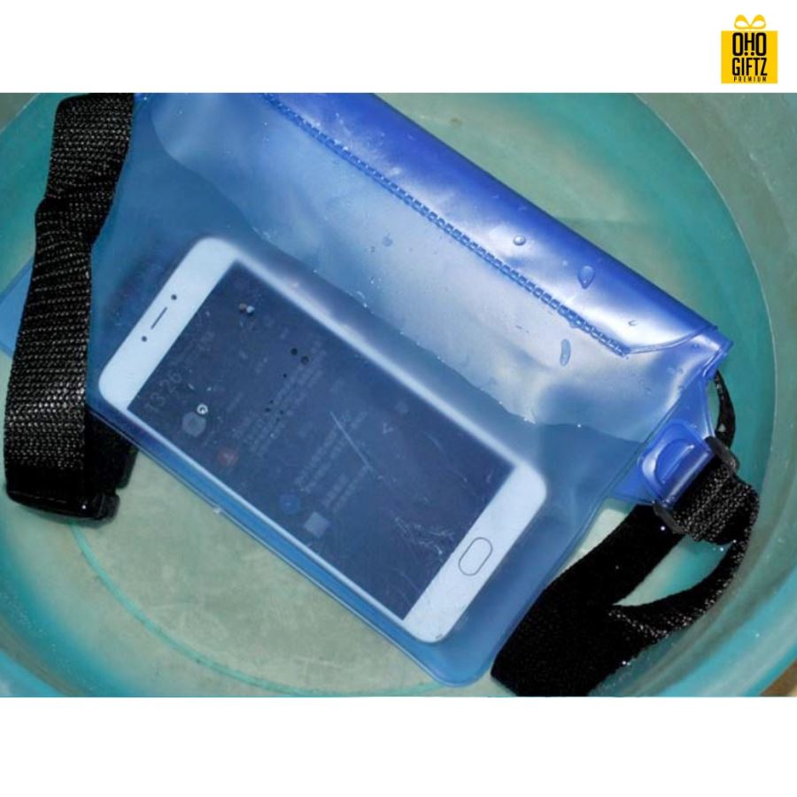  กระเป๋าคาดเอวกันน้ำ สกรีนชื่อ สกรีนโลโก้ ทำเป็นของพรีเมี่ยมได้