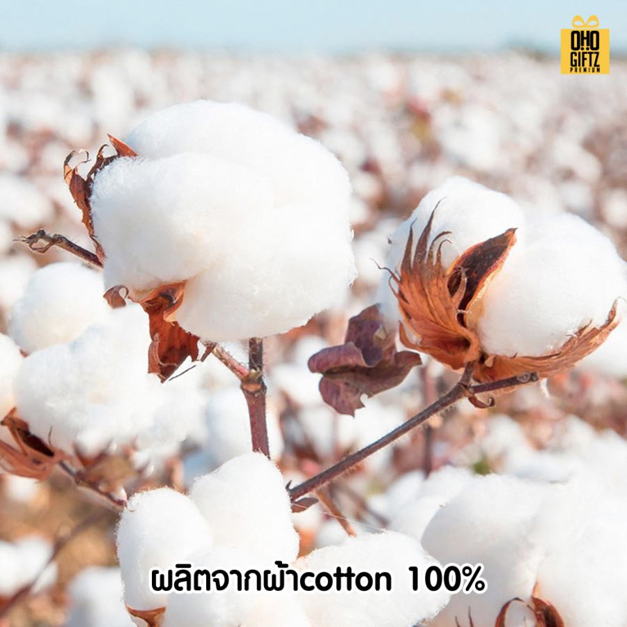 ผ้าขนหนูคอตต้อน ปักชื่อ, ติดลาเบล ทำเป็นของพรีเมี่ยมได้