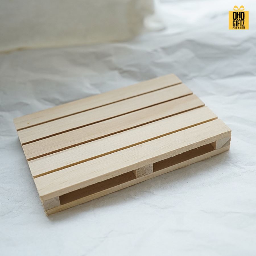 ที่วางแก้วมินิพาเลทสุดน่ารัก  สกรีนโลโก้ ทำเป็นของพรีเมี่ยมได้