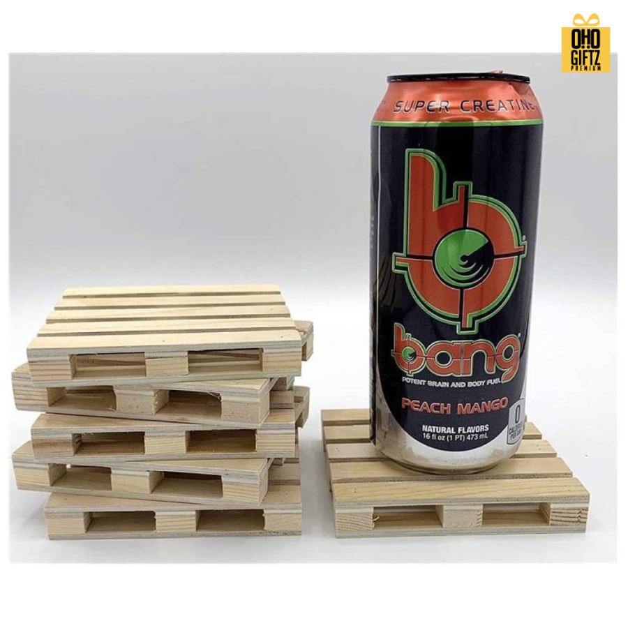 ที่วางแก้วมินิพาเลทสุดน่ารัก  สกรีนโลโก้ ทำเป็นของพรีเมี่ยมได้