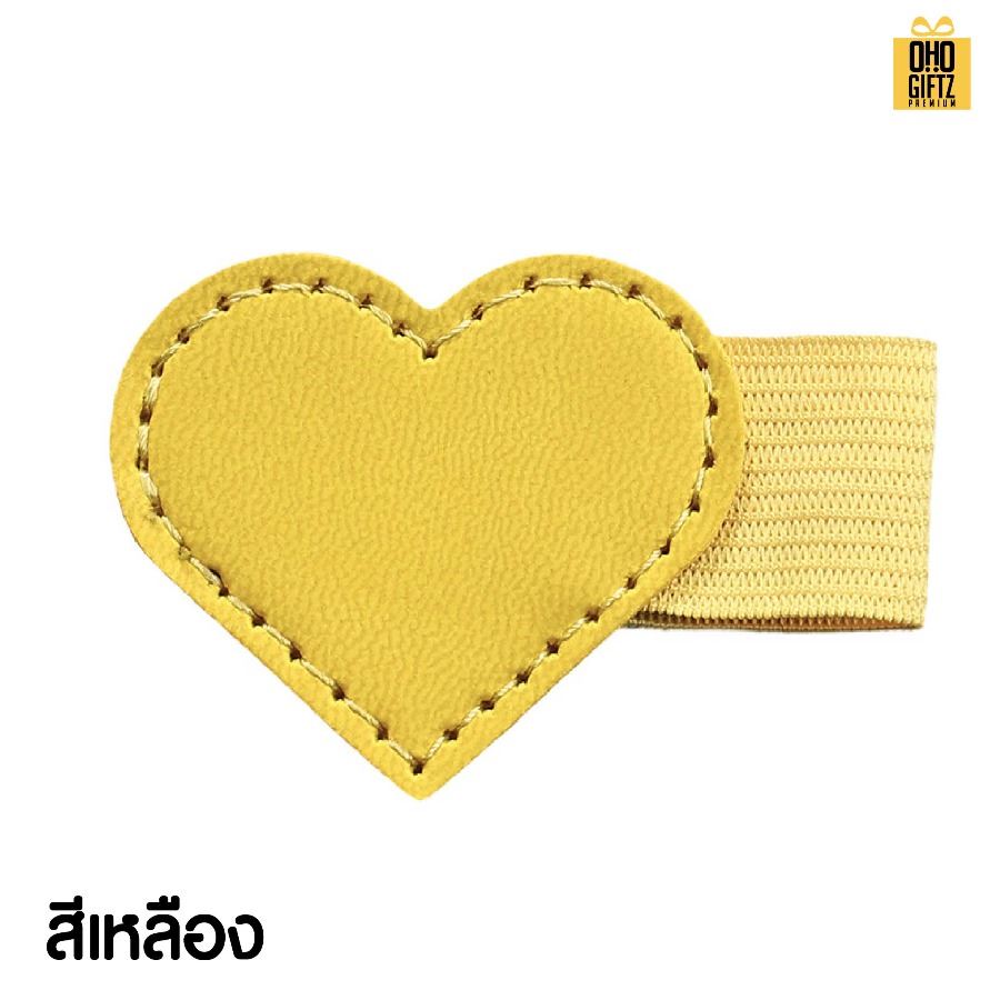 ที่หนีบปากกา PU กับสมุดโน๊ต พร้อมกระดาษรอง สกรีนชื่อ สกรีนโลโก้ ทำเป็นของพรีเมี่ยมได้