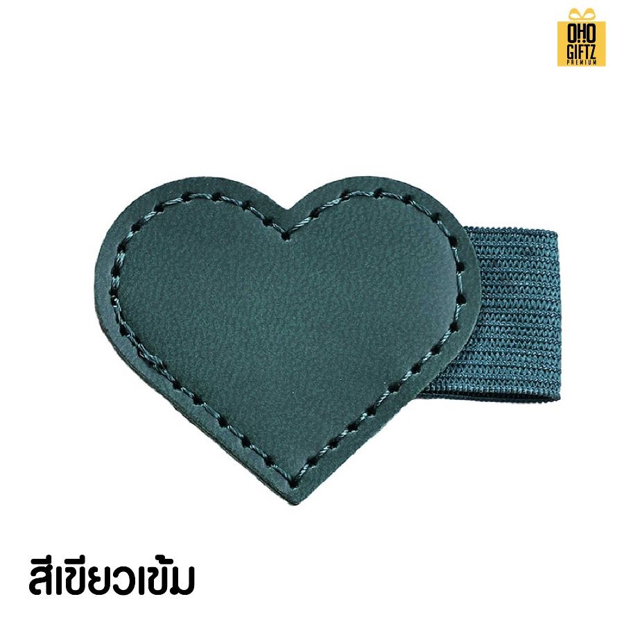 ที่หนีบปากกา PU กับสมุดโน๊ต พร้อมกระดาษรอง สกรีนชื่อ สกรีนโลโก้ ทำเป็นของพรีเมี่ยมได้