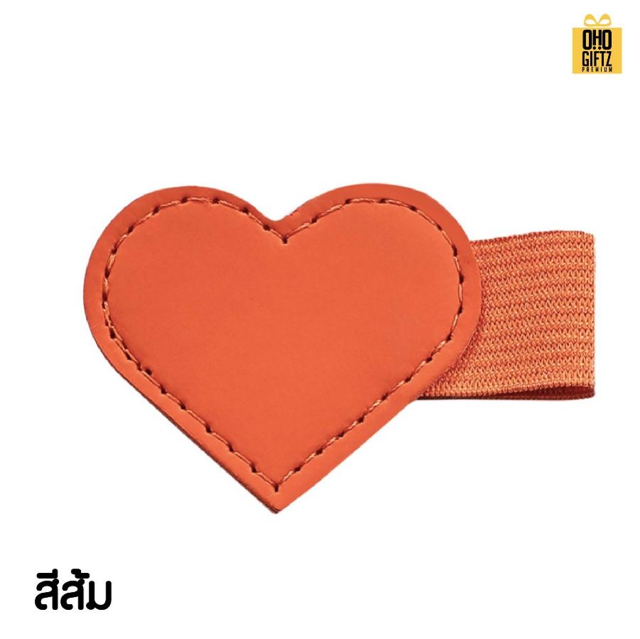 ที่หนีบปากกา PU กับสมุดโน๊ต พร้อมกระดาษรอง สกรีนชื่อ สกรีนโลโก้ ทำเป็นของพรีเมี่ยมได้