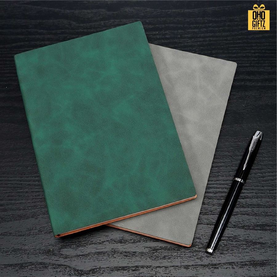 ชุดกล่องของขวัญสมุดโน๊ตและปากกา สกรีนโลโก้ ทำเป็นของพรีเมี่ยม ของชำร่วย