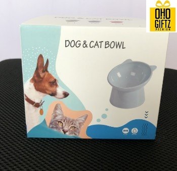 ชามอาหารสัตว์เลี้ยง สกรีนโลโก้ ทำเป็นของพรีเมี่ยม