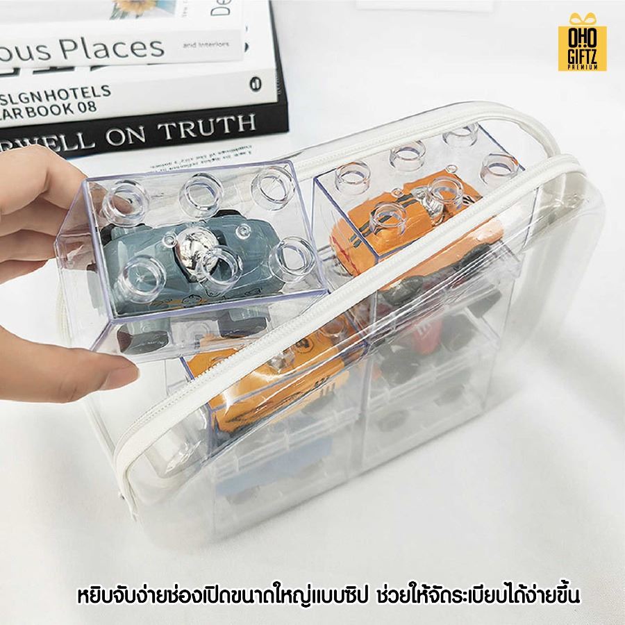 กระเป๋าพลาสติกทรงแบน สกรีนชื่อ สกรีนโลโก้  ทำเป็นของพรีเมี่ยมได้