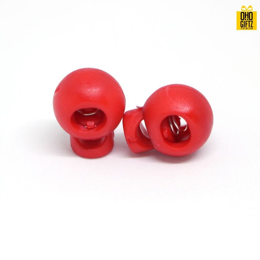 Stoper สปริงทรงกลม รุ่นสีทึบ ใช้สำหรับปรับสายคล้องหูของหน้ากาก