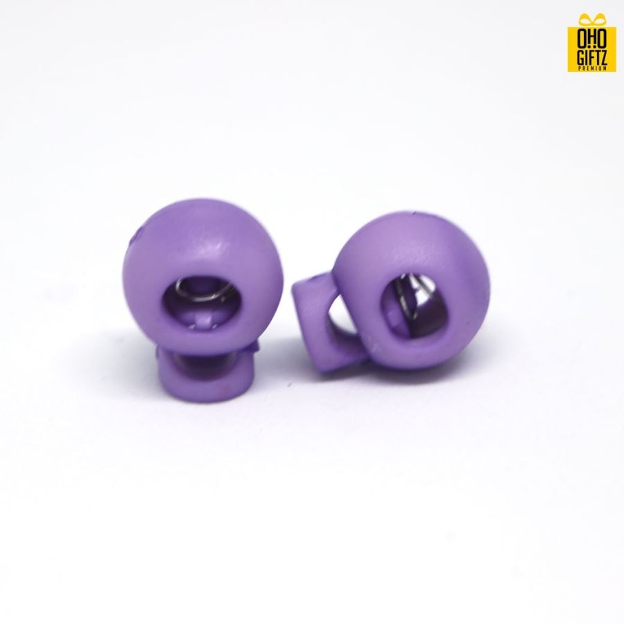 Stoper สปริงทรงกลม รุ่นสีทึบ ใช้สำหรับปรับสายคล้องหูของหน้ากาก