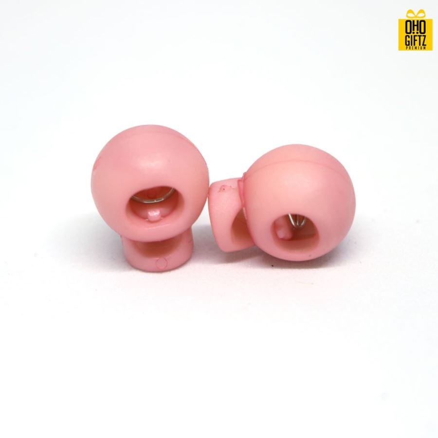 Stoper สปริงทรงกลม รุ่นสีทึบ ใช้สำหรับปรับสายคล้องหูของหน้ากาก