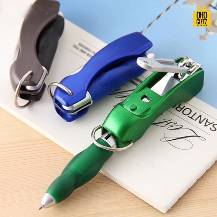 กรรไกรตัดเล็บปากกา สกรีนโลโก้ สกรีนชื่อร้าน ทำเป็นของพรีเมี่ยมได้