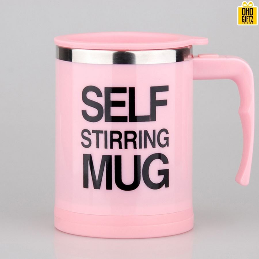 Auto Stirring Mug แก้วชงอัตโนมัติ 400 ml. สกรีนชื่อ,โลโก้ได้