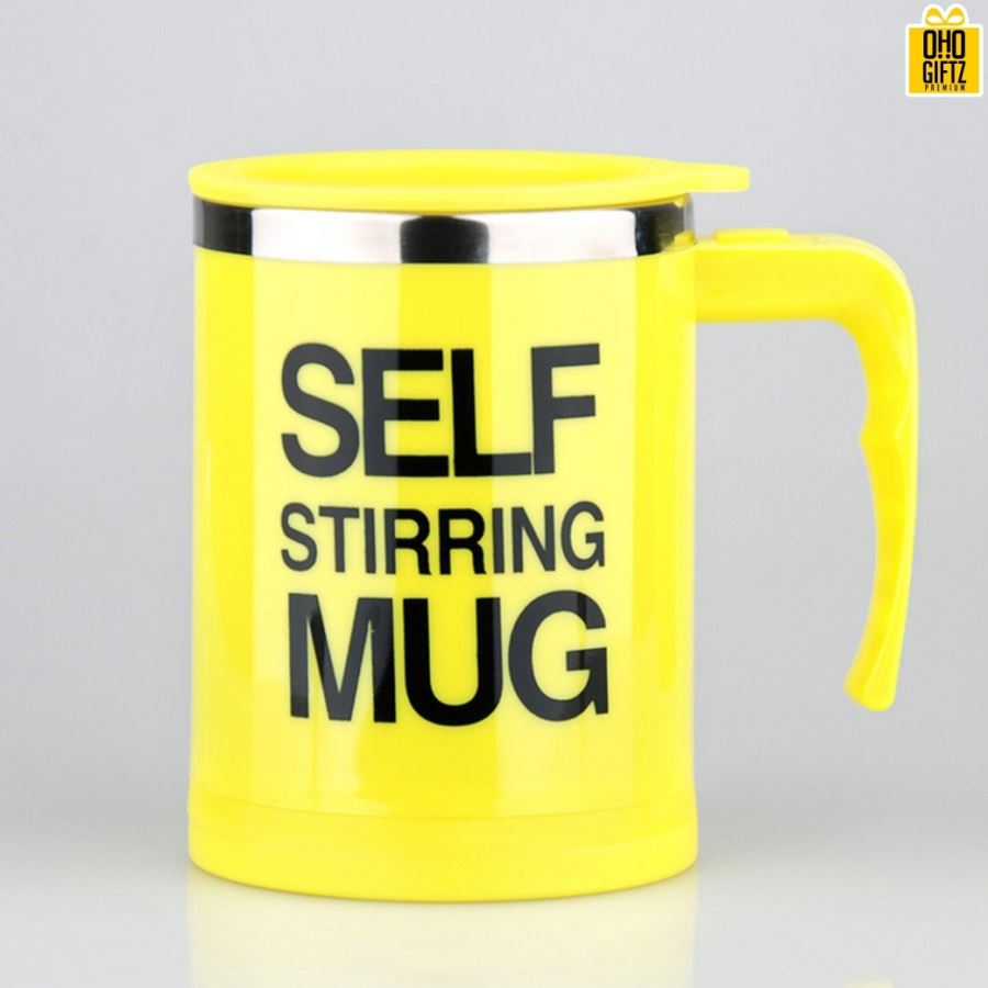 Auto Stirring Mug แก้วชงอัตโนมัติ 400 ml. สกรีนชื่อ,โลโก้ได้