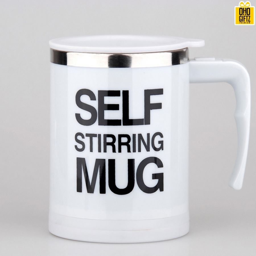 Auto Stirring Mug แก้วชงอัตโนมัติ 400 ml. สกรีนชื่อ,โลโก้ได้