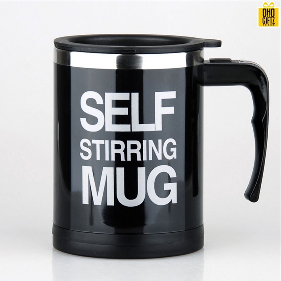 Auto Stirring Mug แก้วชงอัตโนมัติ 400 ml. สกรีนชื่อ,โลโก้ได้