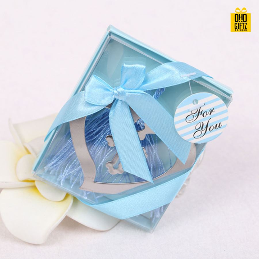 ที่คั่นหนังสือรูปหัวใจ พิมพ์สติกเกอร์ชื่อฟรี ทำเป็นของพรีเมี่ยม ของชำร่วยงานเเต่งงานได้