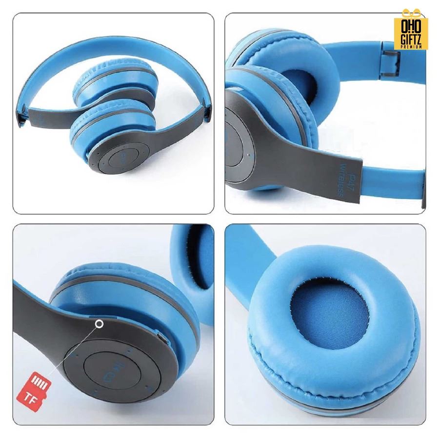 หูฟังบลูทูธแบบครอบหู Wireless Headphone สกรีนชื่อ สกรีนโลโก้ ทำเป็นของพรีเมี่ยมได้ 