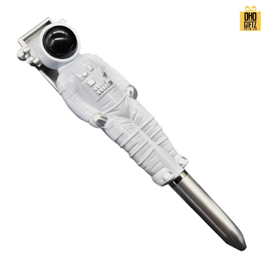 ปากกาลูกลื่นนักบินอวกาศ สกรีนชื่อ สกรีนโลโก้ ทำเป็นของพรีเมี่ยมได้