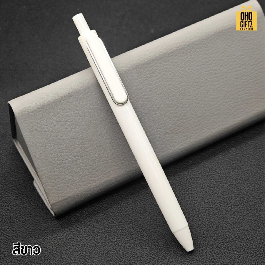 ปากกาเจลพกพา สกรีนชื่อ สกรีนโลโก้ ทำเป็นของพรีเมี่ยมได้