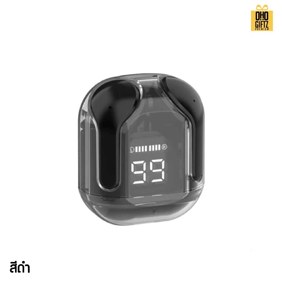 หูฟังบลูทูธไร้สาย หูฟังลูทูธ หูฟัง TWS กันน้ำ IPX5 เสียงดีมาก HiFi มินิน่ารัก มีไมโครโฟน บลูทูธเวอร์ชัน 5.3 ล่าสุด สกรีนชื่อ สกรีนโลโก้ ทำเป็นของพรีเมี่ยมได้ 