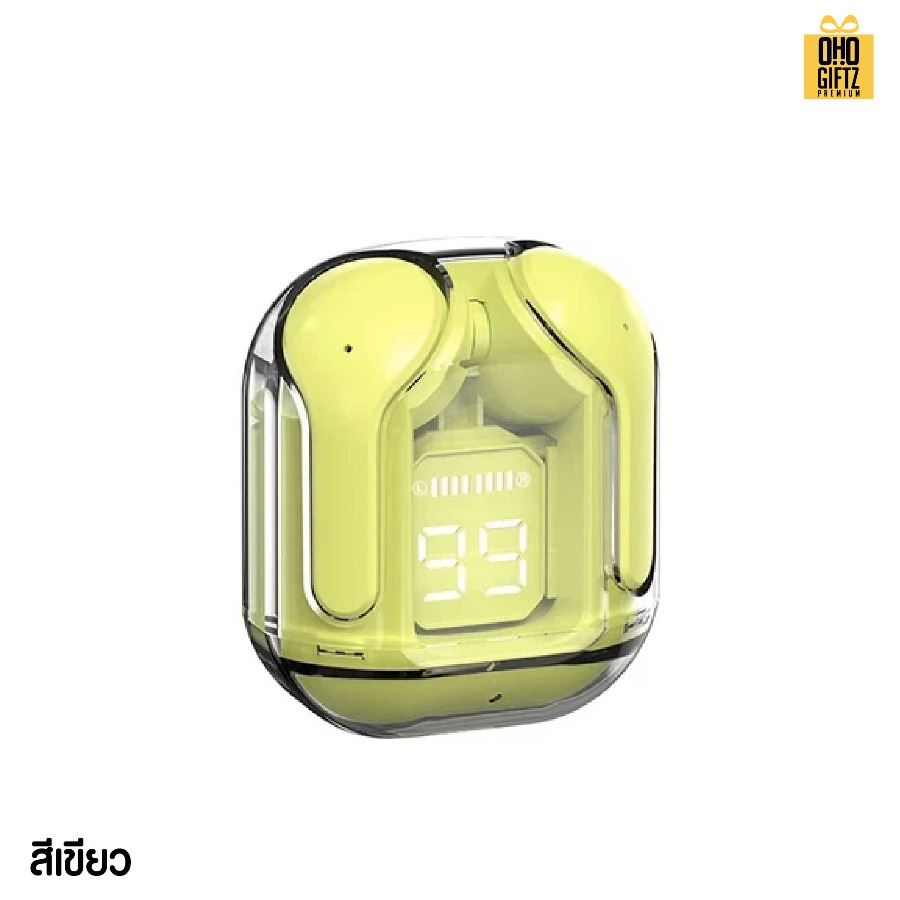 หูฟังบลูทูธไร้สาย หูฟังลูทูธ หูฟัง TWS กันน้ำ IPX5 เสียงดีมาก HiFi มินิน่ารัก มีไมโครโฟน บลูทูธเวอร์ชัน 5.3 ล่าสุด สกรีนชื่อ สกรีนโลโก้ ทำเป็นของพรีเมี่ยมได้ 