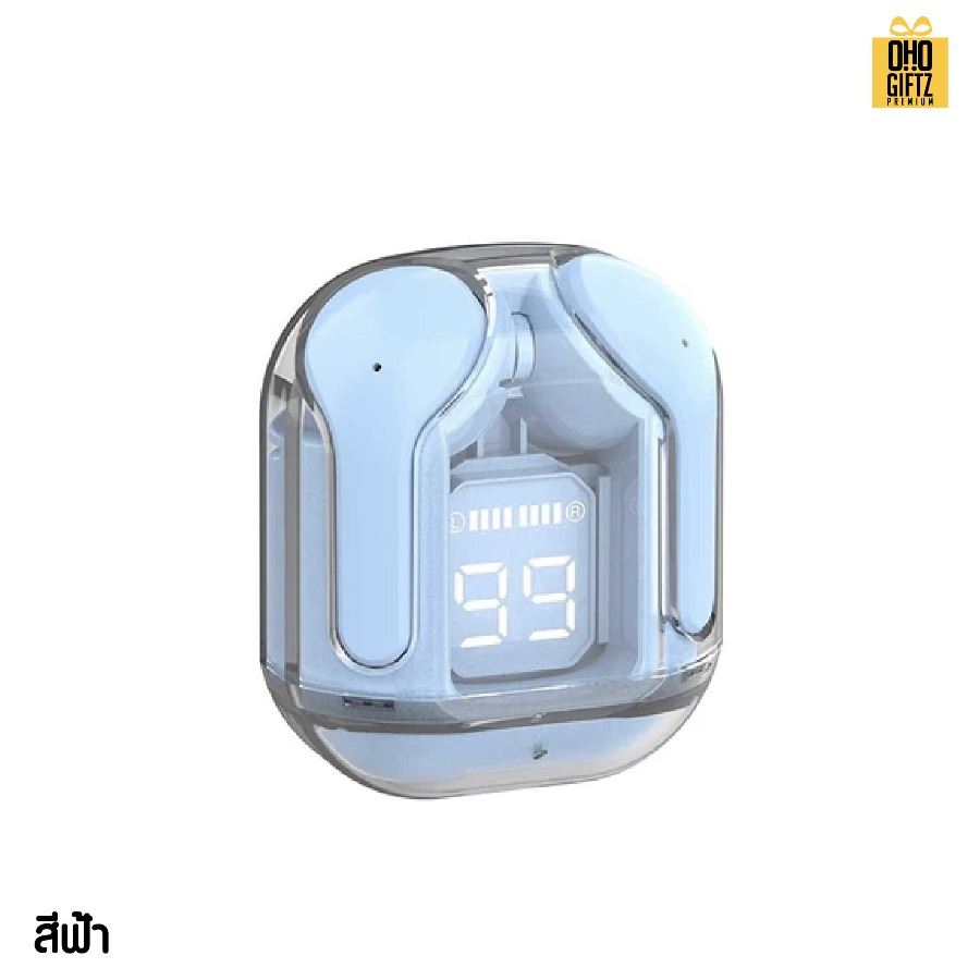 หูฟังบลูทูธไร้สาย หูฟังลูทูธ หูฟัง TWS กันน้ำ IPX5 เสียงดีมาก HiFi มินิน่ารัก มีไมโครโฟน บลูทูธเวอร์ชัน 5.3 ล่าสุด สกรีนชื่อ สกรีนโลโก้ ทำเป็นของพรีเมี่ยมได้ 