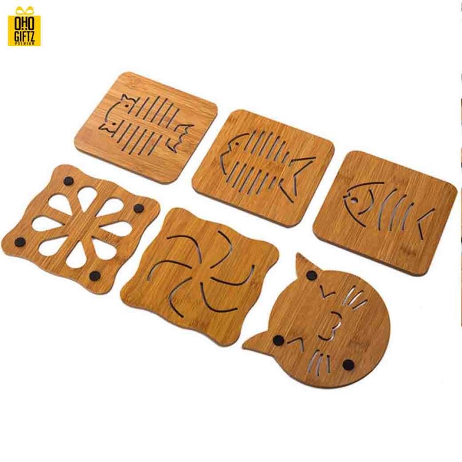 เเผ่นรองจาน สกรีนชื่อ, โลโก้, พิมพ์ภาพได้