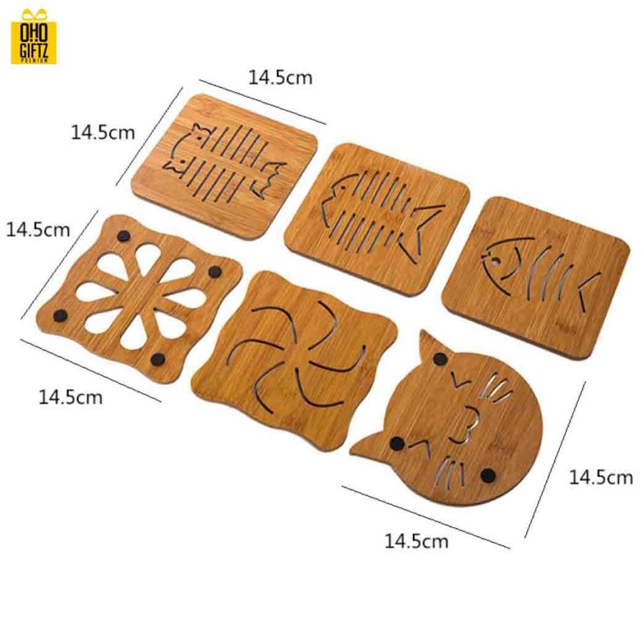 เเผ่นรองจาน สกรีนชื่อ, โลโก้, พิมพ์ภาพได้