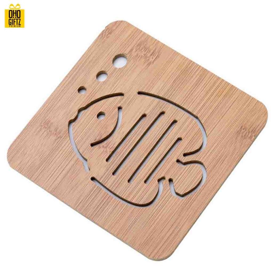 เเผ่นรองจาน สกรีนชื่อ, โลโก้, พิมพ์ภาพได้