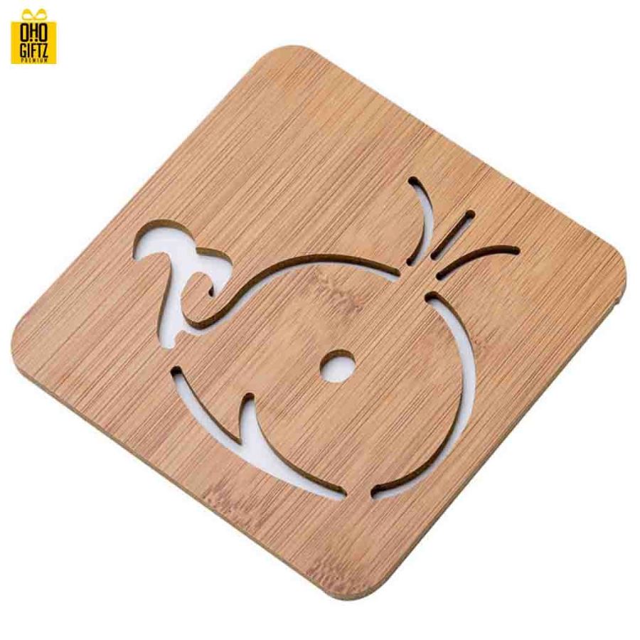 เเผ่นรองจาน สกรีนชื่อ, โลโก้, พิมพ์ภาพได้