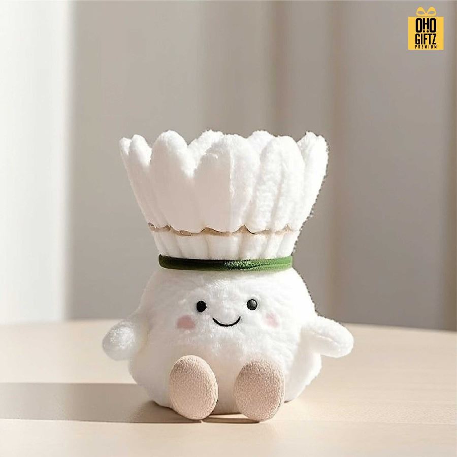 ตุ๊กตาลูกแบดมินตัน สกรีนโลโก้ ทำเป็นของพรีเมี่ยมได้ 