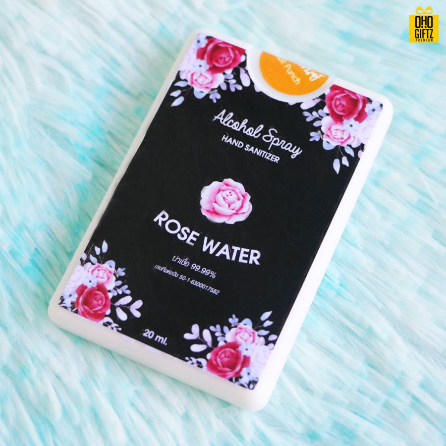 สเปรย์แอลกอฮอล์แบบพกพา ติดโลโก้ฟรี