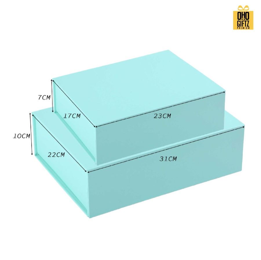 กล่องของขวัญพับได้ สกรีนชื่อ สกรีนโลโก้ ทำเป็นของพรีเมี่ยมได้
