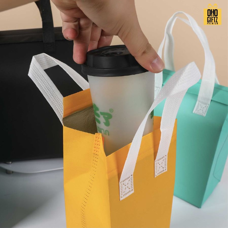 กระเป๋าผ้า สกรีนโลโก้ ทำเป็นของพรีเมี่ยมได้