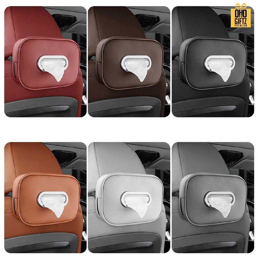 กล่องใส่ทิชชู่ในรถยนต์ สกรีนโลโก้ ทำเป็นของพรีเมี่ยมได้