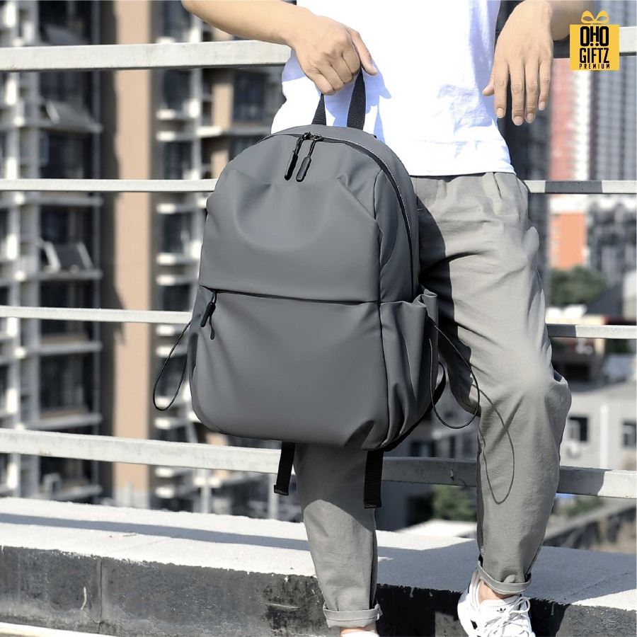 กระเป๋าคอมพิวเตอร์ผ้ามัน สไตล์เกาหลี สกรีนโลโก้ ทำเป็นของพรีเมี่ยม ของที่ระลึก