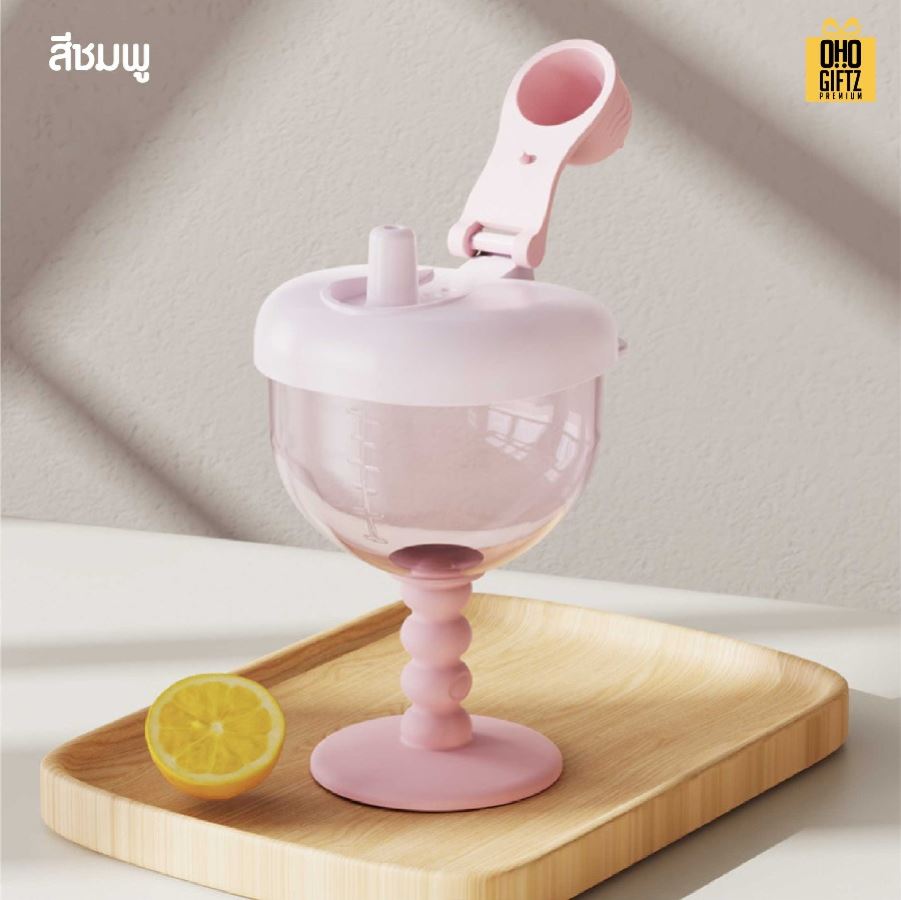 ถ้วยหัดดื่มสำหรับเด็ก สกรีนชื่อ สกรีนโลโก้ ทำเป็นของพรีเมี่ยมได้