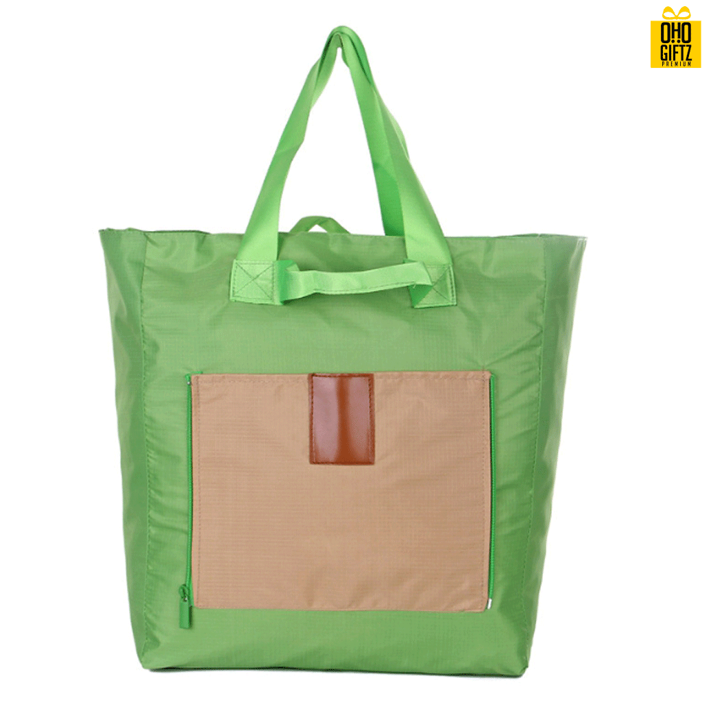 กระเป๋าเดินทางพับเก็บได้ สกรีนชื่อ สกรีนโลโก้ ทำเป็นของพรีเมี่ยม