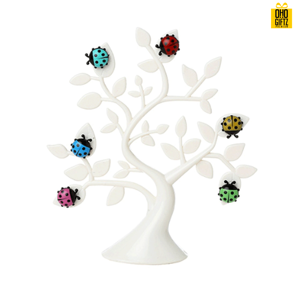 ต้นไม้เต่าทองแม่เหล็ก สกรีนโลโก้ ทำเป็นของขวัญ ของพรีเมี่ยม ของที่ระลึก