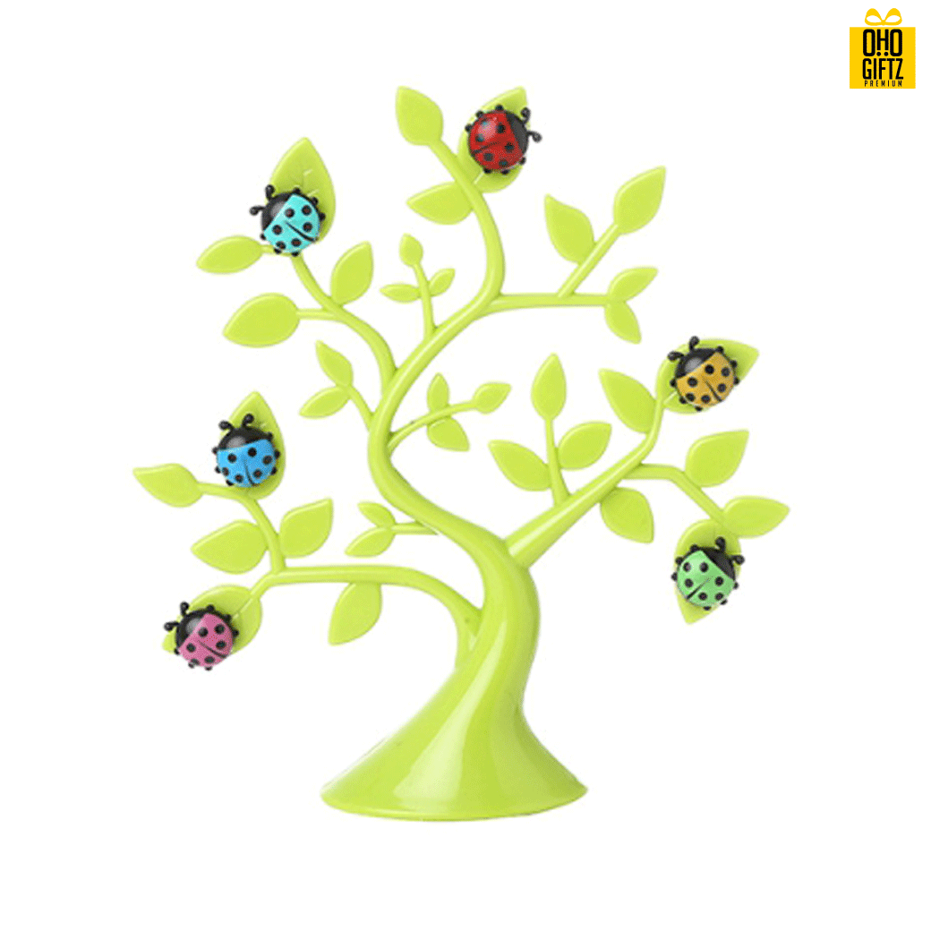 ต้นไม้เต่าทองแม่เหล็ก สกรีนโลโก้ ทำเป็นของขวัญ ของพรีเมี่ยม ของที่ระลึก