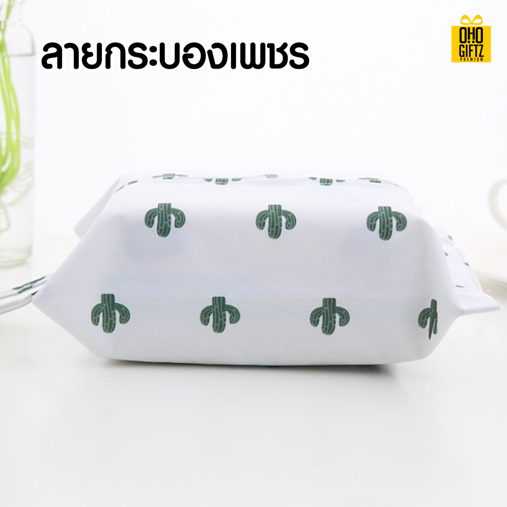 ที่ใส่กระดาษทิชชู่ สกรีนโลโก้ ทำเป็นของพรีเมี่ยม ของชำร่วยได้