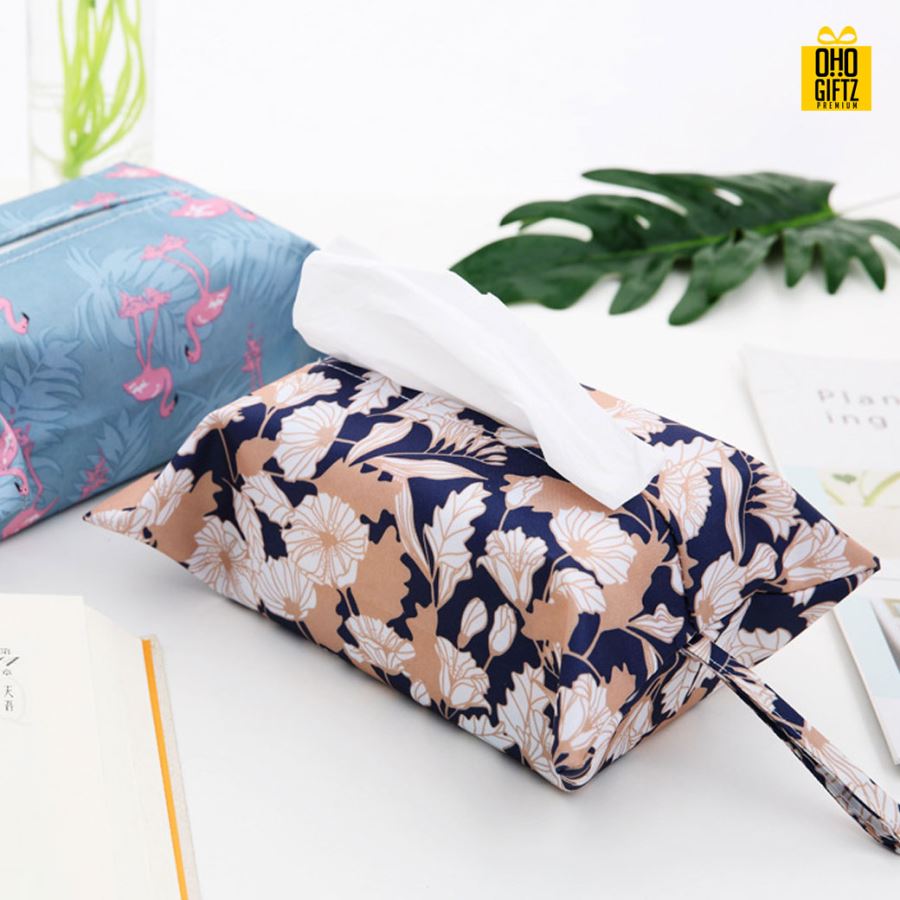 ที่ใส่กระดาษทิชชู่ สกรีนโลโก้ ทำเป็นของพรีเมี่ยม ของชำร่วยได้